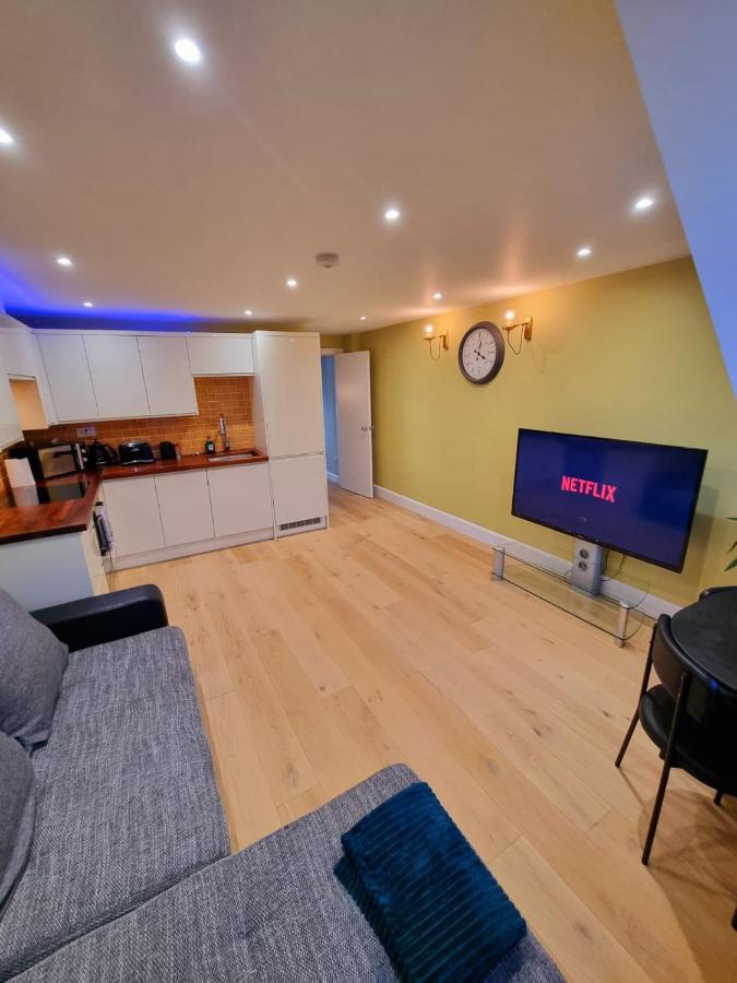 Stylish London Apartment With Terrace & Parking Dış mekan fotoğraf